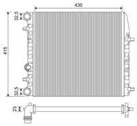 Radiators, Motora dzesēšanas sistēma