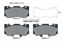 Bremžu uzliku kompl., Disku bremzes