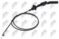 Motora pārsega slēdzenes trose