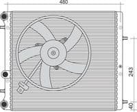 Radiators, Motora dzesēšanas sistēma