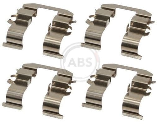 Piederumu komplekts, Disku bremžu uzlikas A.B.S. 1758Q 1