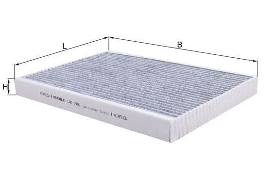 Filtrs, Salona telpas gaiss MAHLE LAK 1946 1