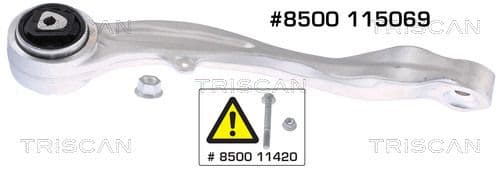 Neatkarīgās balstiekārtas svira, Riteņa piekare TRISCAN 8500 115069 1