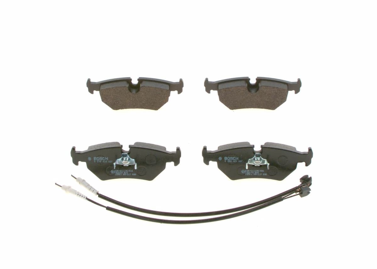 Bremžu uzliku kompl., Disku bremzes BOSCH 0 986 424 027 1