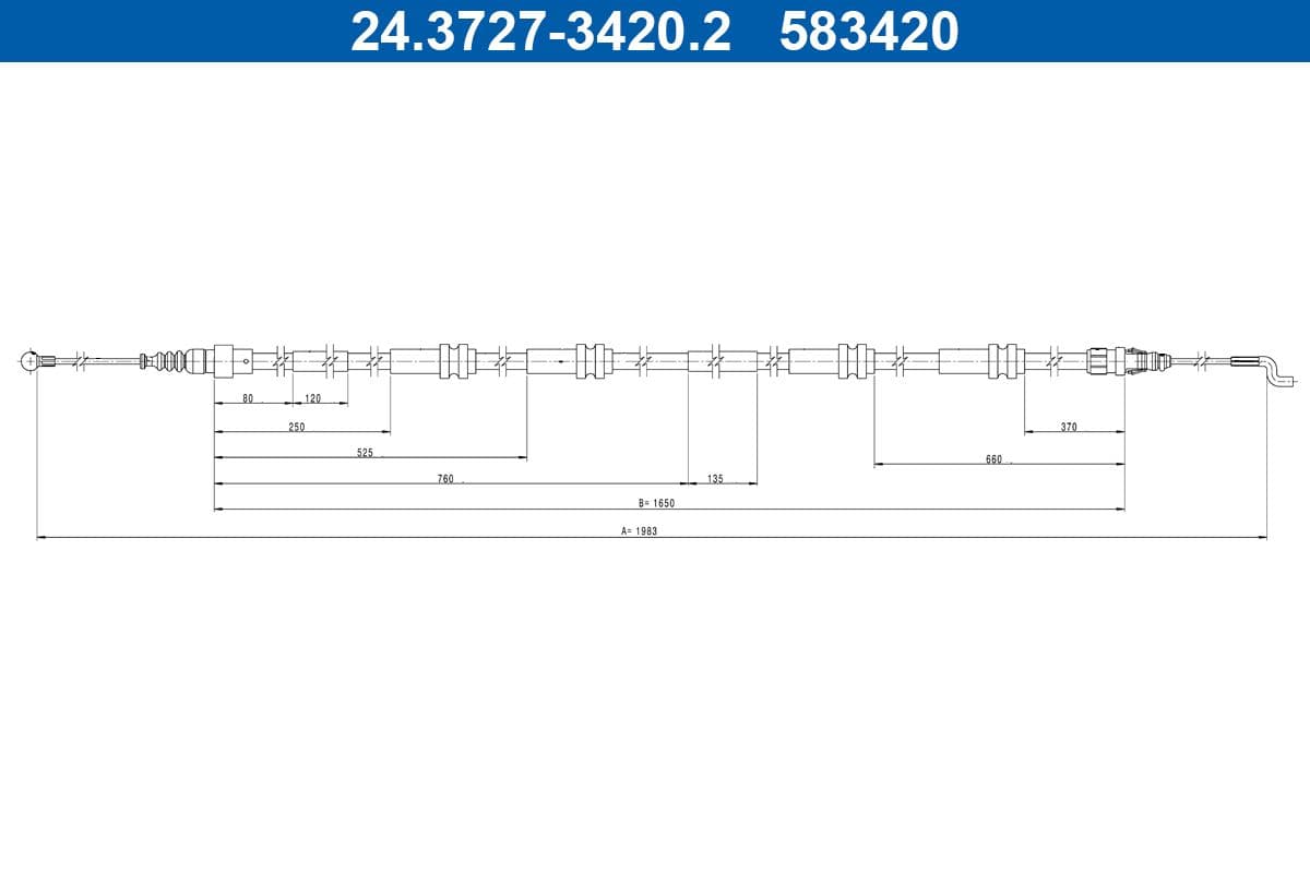 Trose, Stāvbremžu sistēma ATE 24.3727-3420.2 1