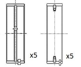 Kloķvārpstas gultnis FAI AutoParts BM1002-STD 1