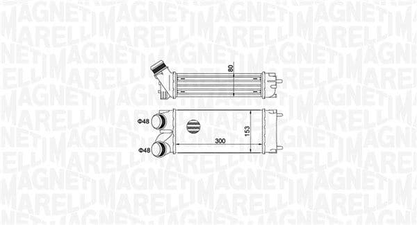 Starpdzesētājs MAGNETI MARELLI 351319204670 1