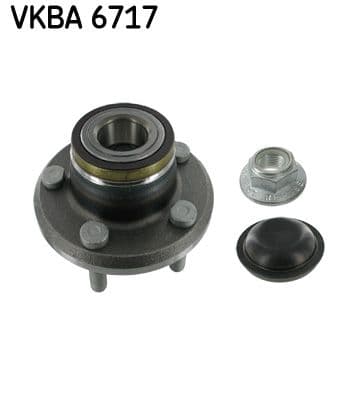 Riteņa rumbas gultņa komplekts SKF VKBA 6717 1