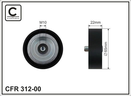 Parazīt-/Vadrullītis, Ķīļrievu siksna CAFFARO 312-00 1