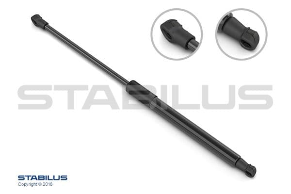 Gāzes atspere, Bagāžas/Kravas nodalījuma vāks STABILUS 267711 1