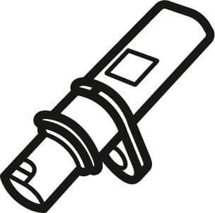 Impulsu devējs, Kloķvārpsta NRF 755030 1