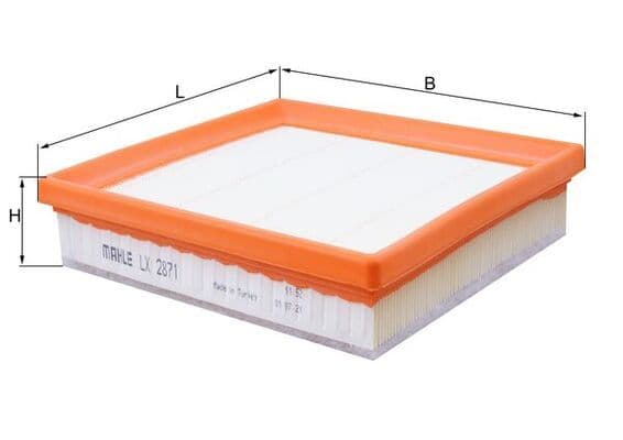 Gaisa filtrs KNECHT LX 2871 1