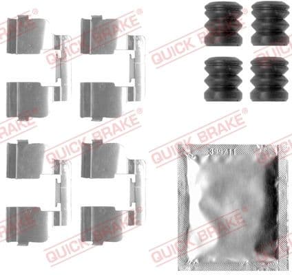 Piederumu komplekts, Disku bremžu uzlikas QUICK BRAKE 109-1835 1