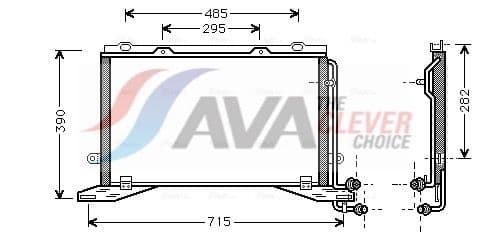 Kondensators, Gaisa kond. sistēma AVA Clever Choice MSA5268 1