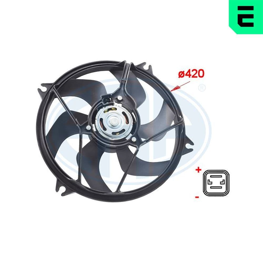 Ventilators, Motora dzesēšanas sistēma ERA 352042 1
