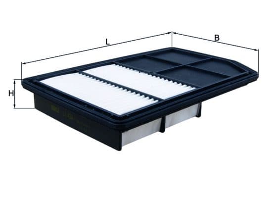 Gaisa filtrs KNECHT LX 4264 1