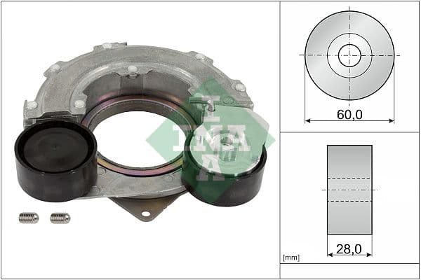 Siksnas spriegotājs, Ķīļsiksna Schaeffler INA 534 0882 10 1