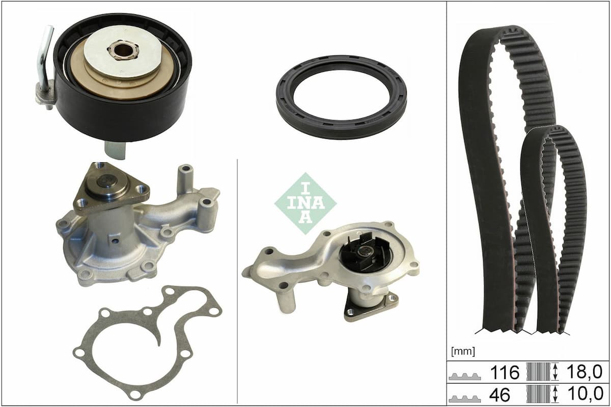 Ūdenssūknis + Zobsiksnas komplekts Schaeffler INA 530 0959 30 1
