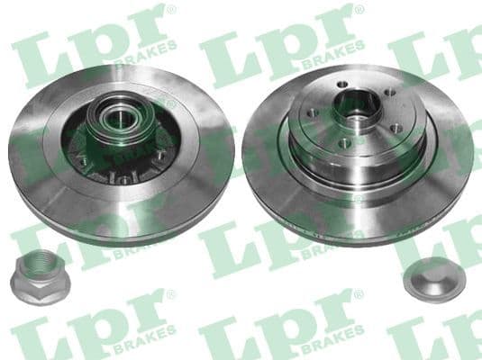 Bremžu diski LPR R1046PCA 1