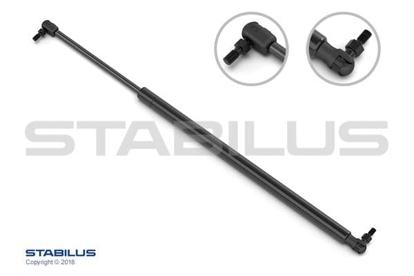 Gāzes atspere, Bagāžas/Kravas nodalījuma vāks STABILUS 011934 1