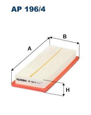 Gaisa filtrs FILTRON AP 196/4 1