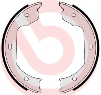 Bremžu loku kompl., Stāvbremze BREMBO S 06 511 1