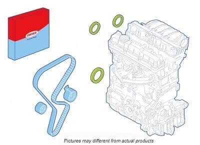 Vārpstas blīvgredzenu komplekts, Motors CORTECO 289066 1