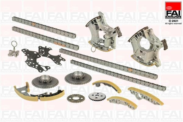 Sadales vārpstas piedziņas ķēdes komplekts FAI AutoParts TCK247 1