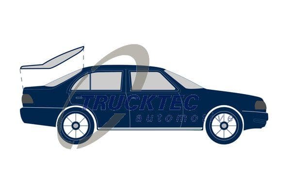 Blīve, Bagāžas/Kravas nodalījuma vāks TRUCKTEC AUTOMOTIVE 02.53.031 1