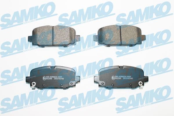 Bremžu uzliku kompl., Disku bremzes SAMKO 5SP2183 1