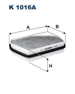 Filtrs, Salona telpas gaiss FILTRON K 1016A 1