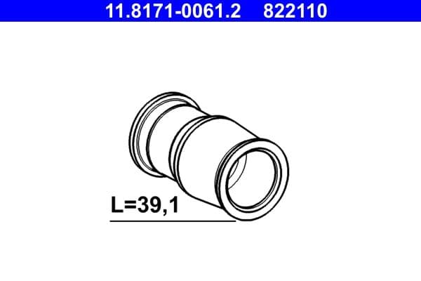 Virzītājčaula, Bremžu suports ATE 11.8171-0061.2 1
