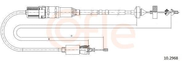 Trose, Sajūga pievads COFLE 10.2968 1