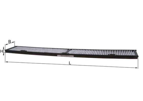 Filtrs, Salona telpas gaiss KNECHT LAK 248 1