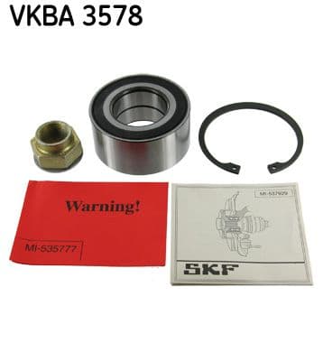 Riteņa rumbas gultņa komplekts SKF VKBA 3578 1