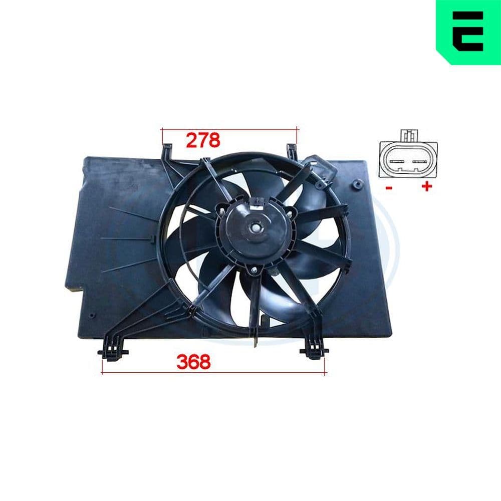 Ventilators, Motora dzesēšanas sistēma ERA 352008 1
