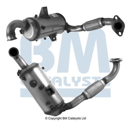 Nosēdumu-/Daļiņu filtrs, Izplūdes gāzu sistēma BM CATALYSTS BM11163H 1