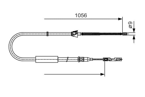Trose, Stāvbremžu sistēma BOSCH 1 987 482 125 1
