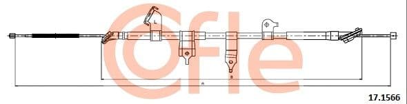Trose, Stāvbremžu sistēma COFLE 17.1566 1