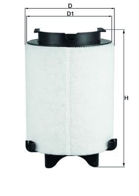 Gaisa filtrs KNECHT LX 1566/1 1