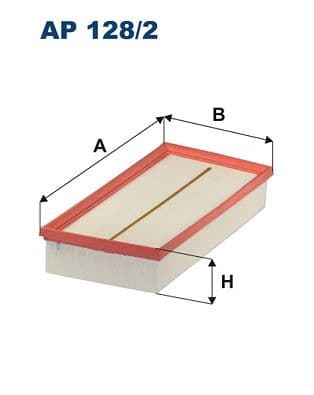 Gaisa filtrs FILTRON AP 128/2 1