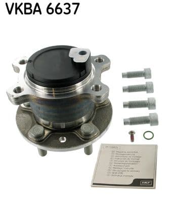 Riteņa rumbas gultņa komplekts SKF VKBA 6637 1