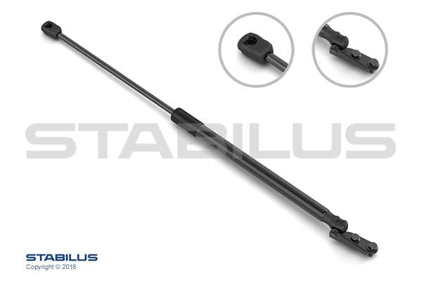 Gāzes atspere, Bagāžas/Kravas nodalījuma vāks STABILUS 762194 1