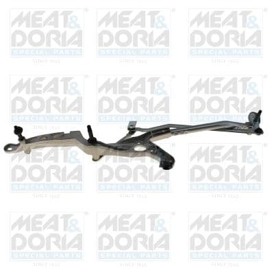 Stiklu tīrītāja sviru un stiepņu sistēma MEAT & DORIA 227091 1