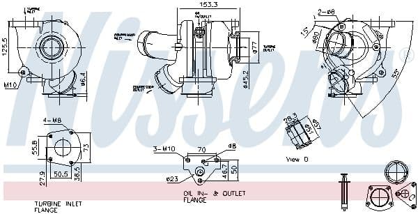 Kompresors, Turbopūte NISSENS 93729 1