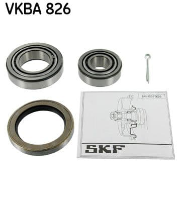 Riteņa rumbas gultņa komplekts SKF VKBA 826 1