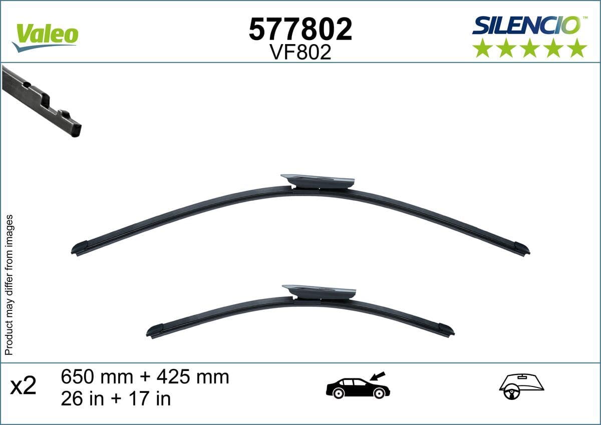Stikla tīrītāja slotiņa VALEO 577802 1