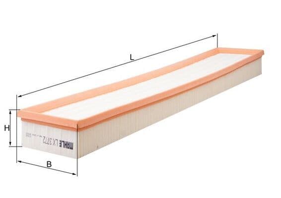 Gaisa filtrs MAHLE LX 3772 1