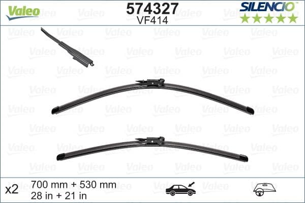 Stikla tīrītāja slotiņa VALEO 574327 1