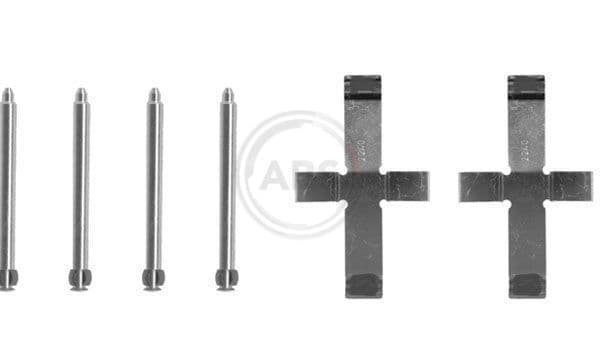 Piederumu komplekts, Disku bremžu uzlikas A.B.S. 0911Q 1